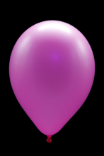 50 ballons ovales rose fluo 30 cm