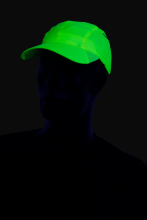 Casquette fluo jaune