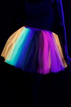 Tutu fluo multicolore UV 40 cm