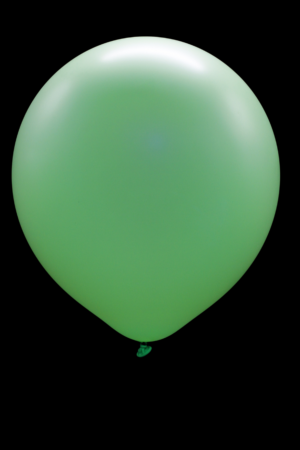 25 ballons ovales vert fluo Ø45 cm