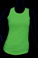 Débardeur sport fluo femme jaune XS