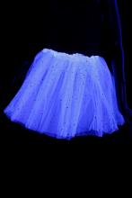 Tutu fluo blanc 40 cm