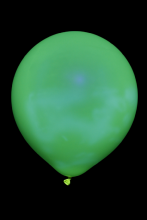 25 ballons ovales jaune fluo Ø45 cm