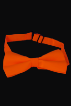 Noeud papillon fluo orange