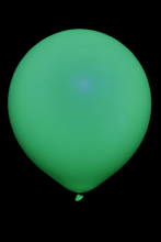 25 ballons ovales vert fluo Ø45 cm