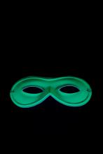 Masque loup fluo vert